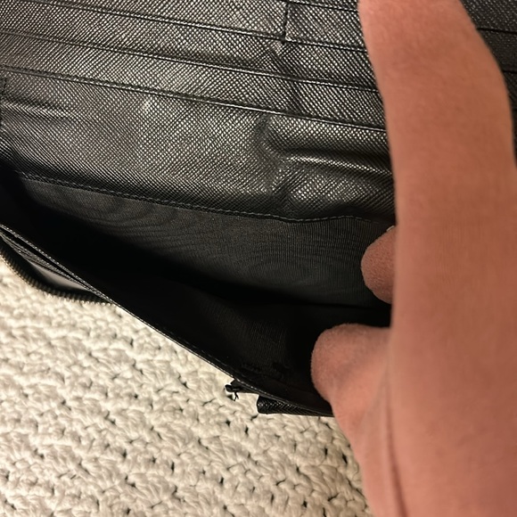 Prada Saffiano Organizer Leather Wallet - Picture 9 of 14